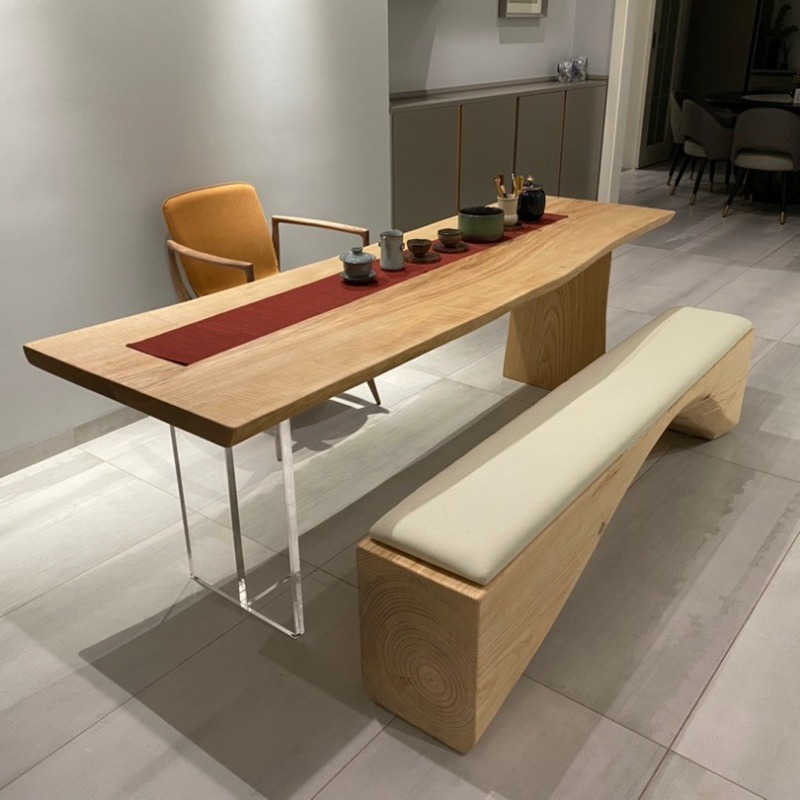 Nordic Solid Wood Acrylic Floa - Home Office For avis et prix