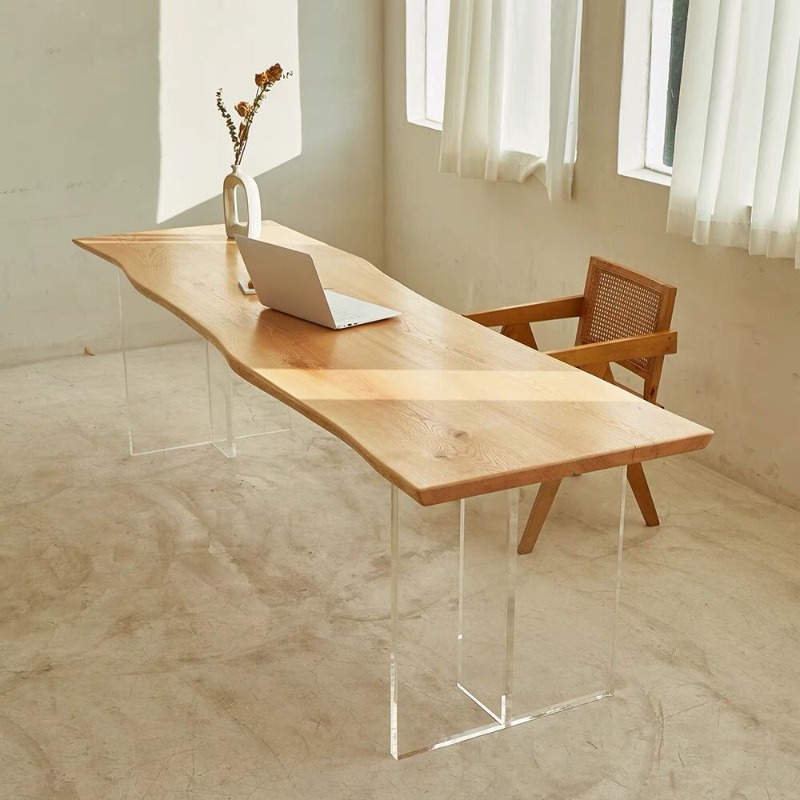 Nordic Solid Wood Acrylic Floa - Home Office For avis et prix