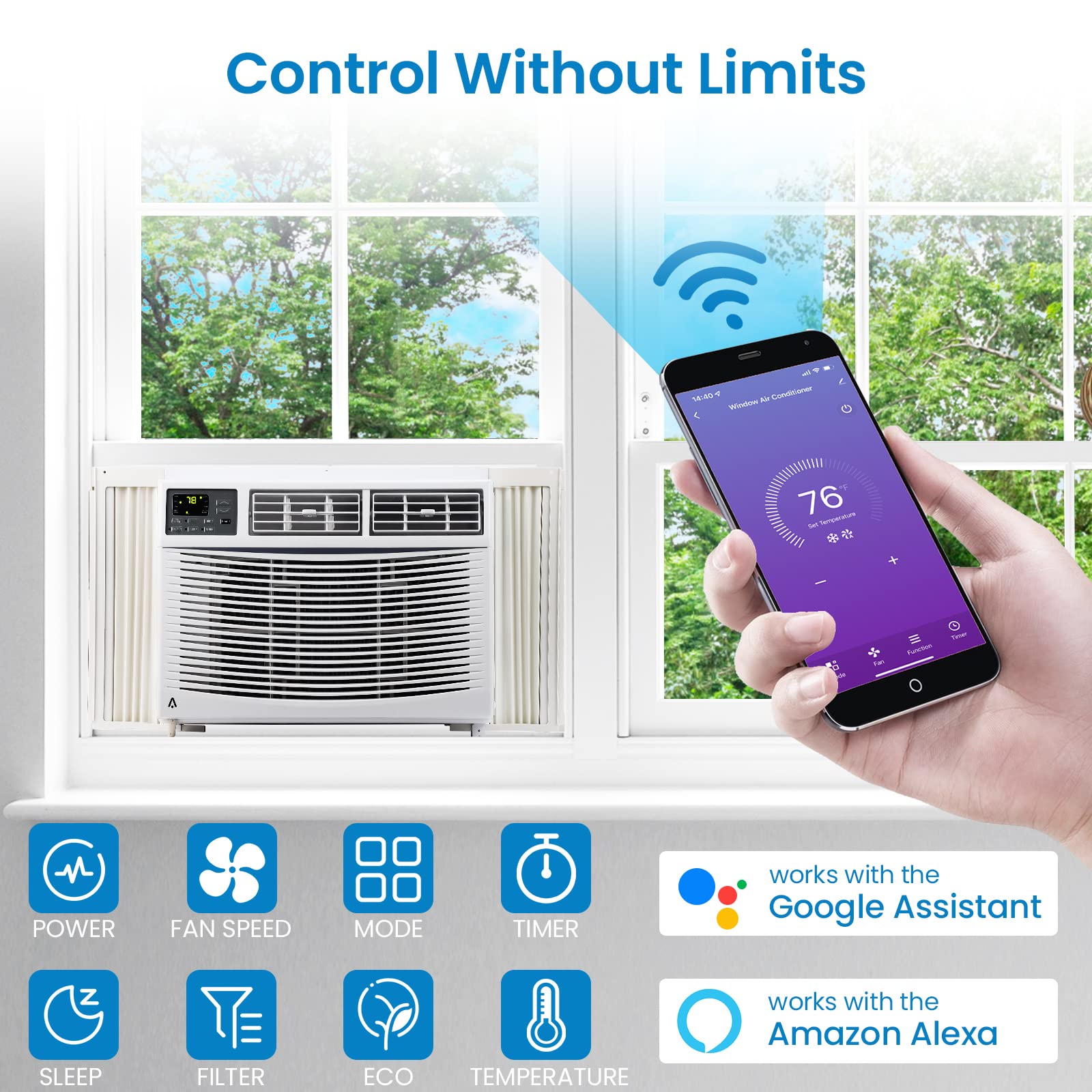 Window Air Conditioner, 10,000 - Home Office British avis et prix