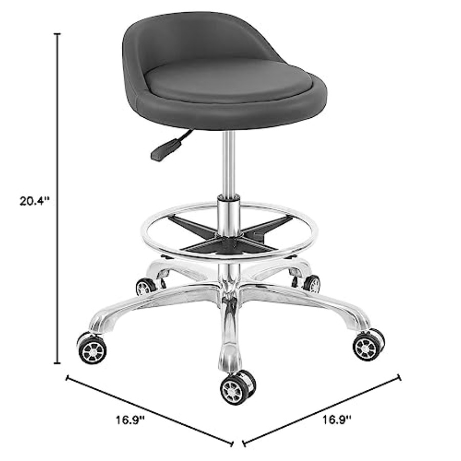 Rolling Stool Adjustable Draft - Home Office For avis et prix