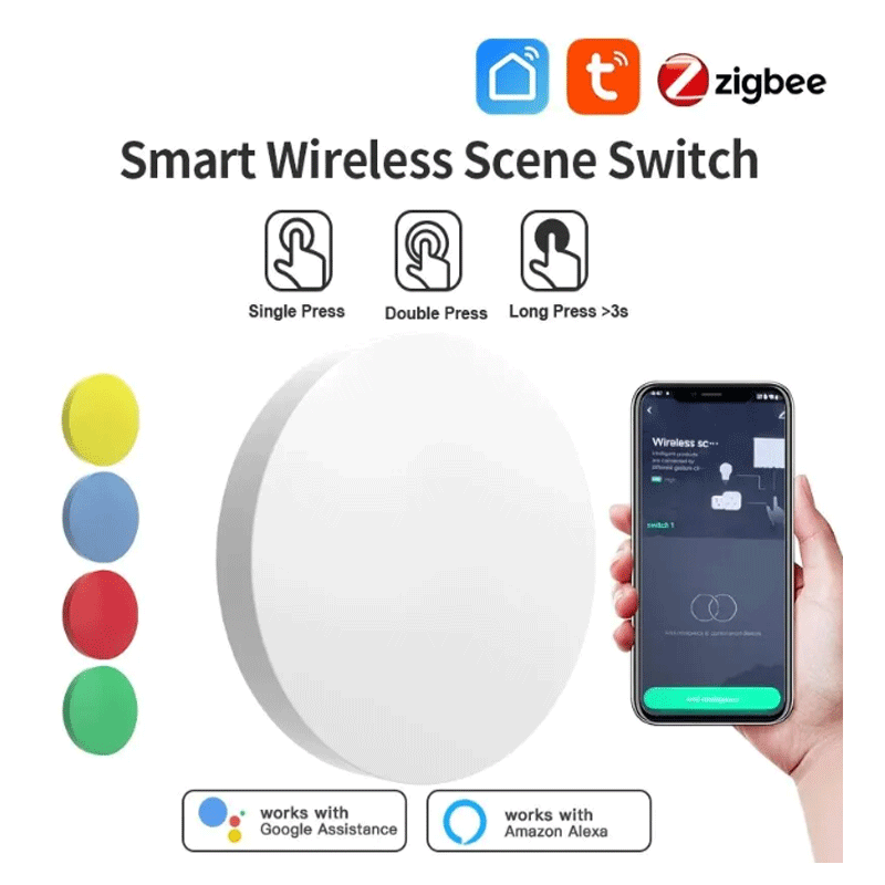 Tuya ZigBee Smart Wireless But - Home Office Google avis et prix