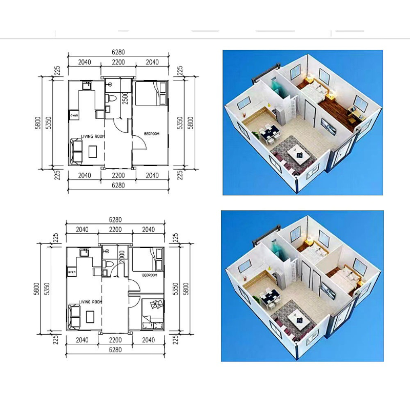 Family Container House Modular - Home Office Australia avis et prix