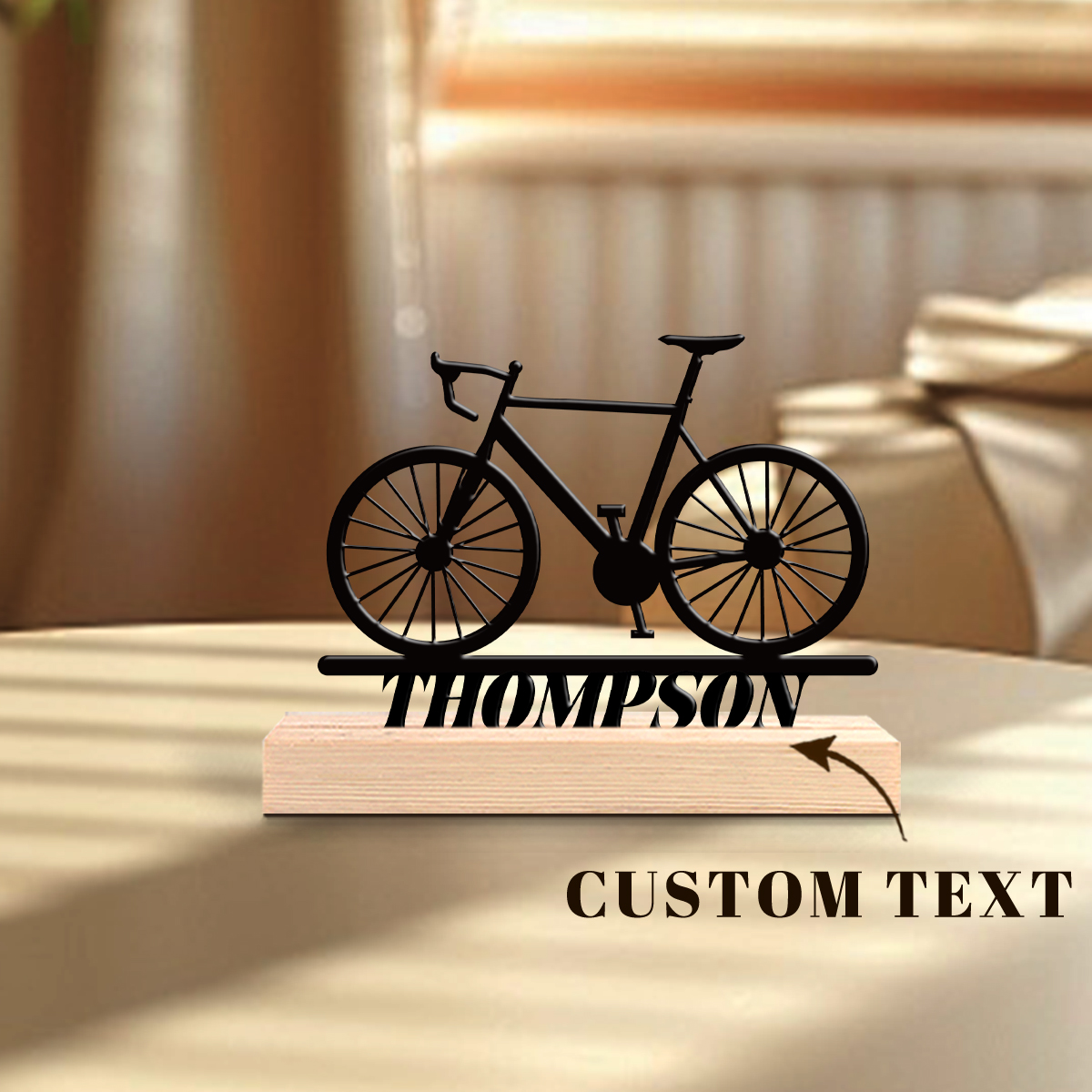 1Pc Csutom Mountain Bike Woode - Home Office Gifts avis et prix