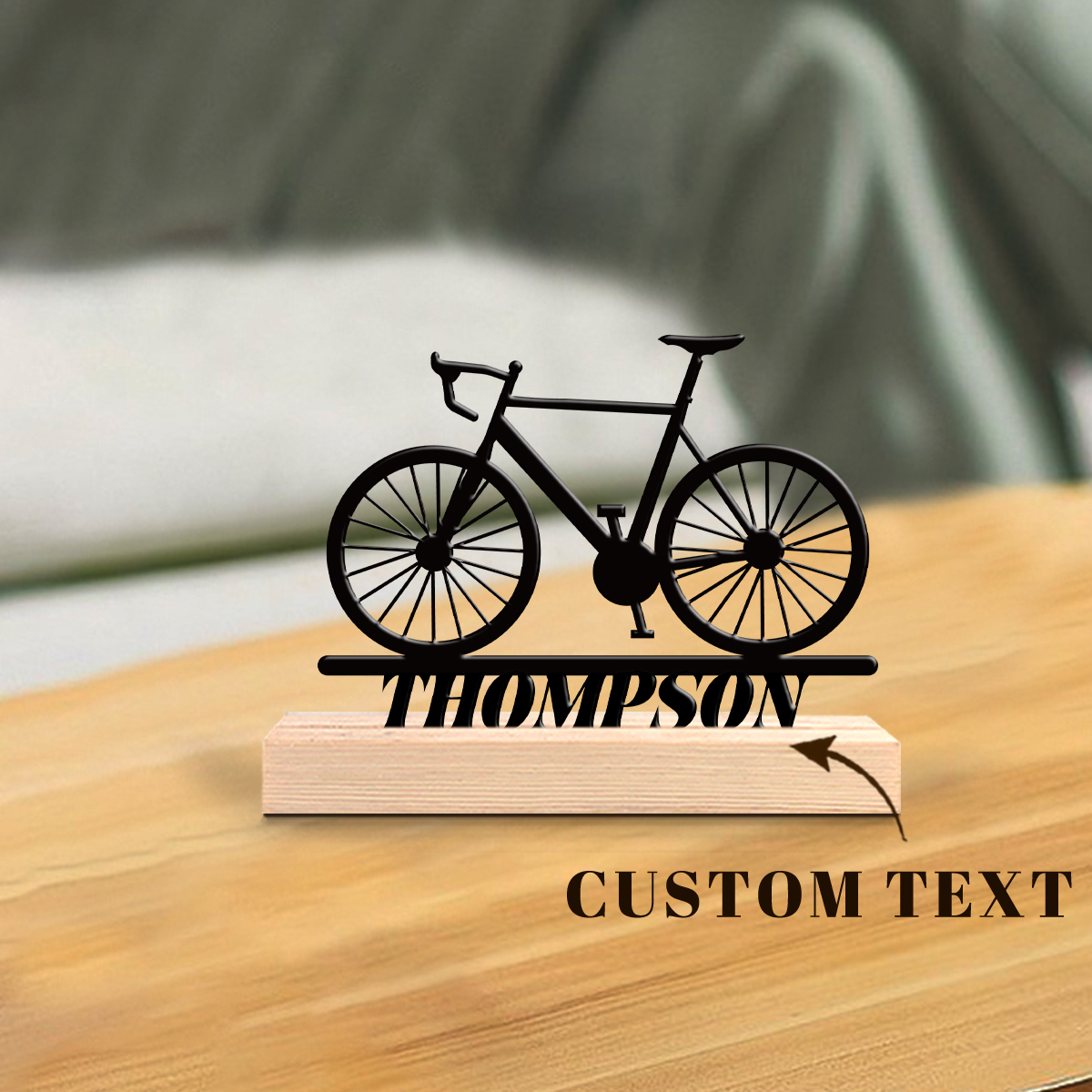 1Pc Csutom Mountain Bike Woode - Home Office Gifts avis et prix
