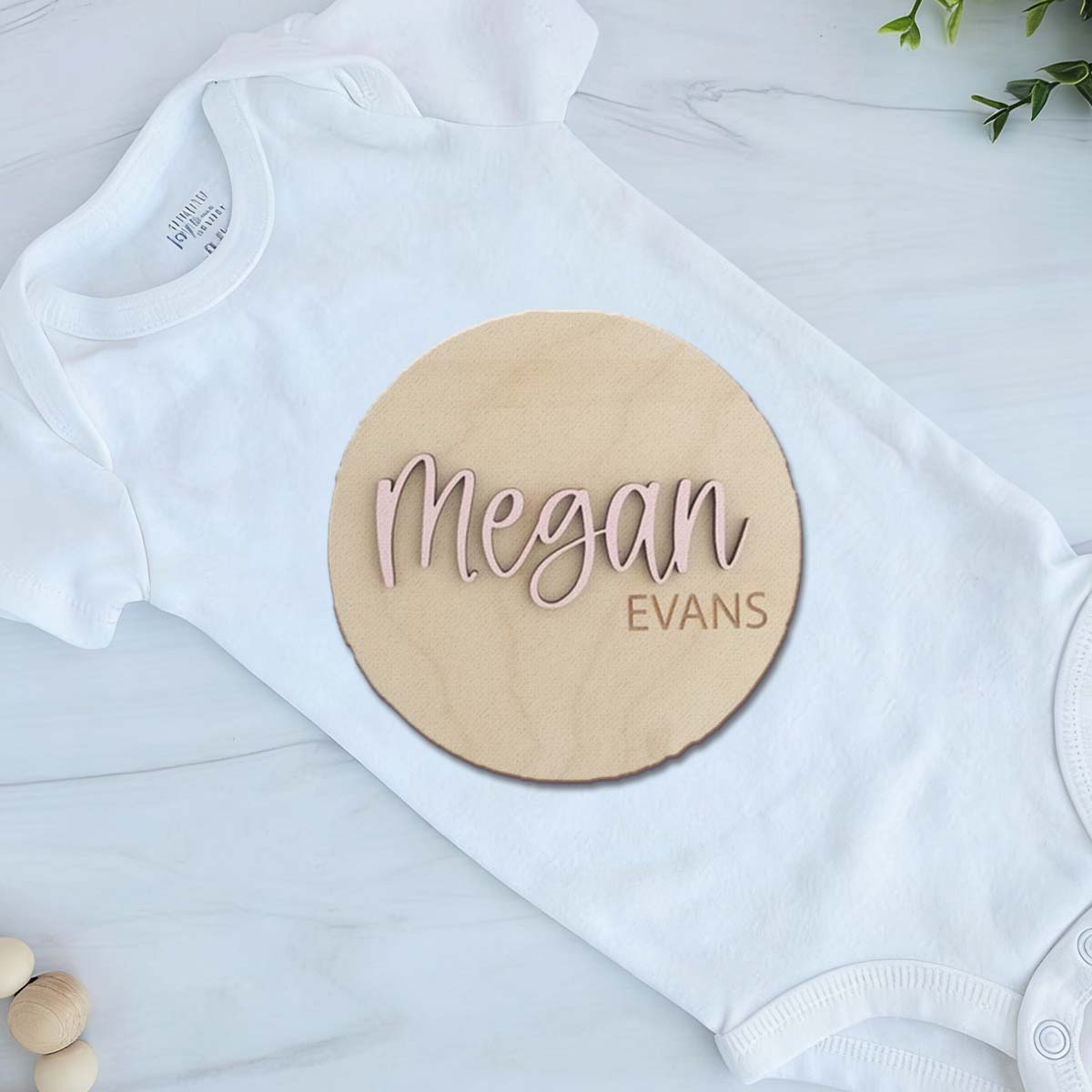 1Pc Custom Wooden Name Plate f - Home Office Gifts avis et prix