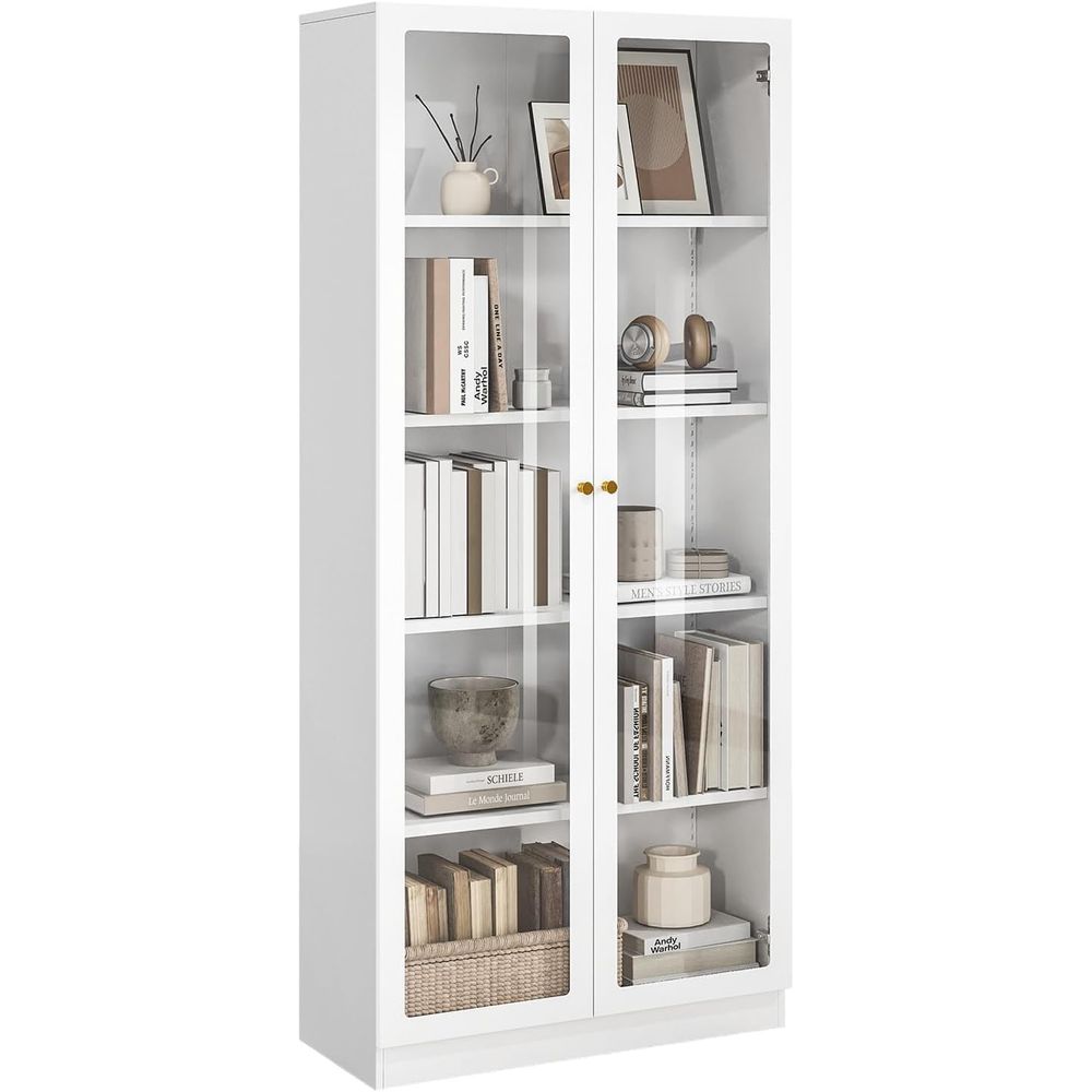 70.87 Tall Metal Bookshelf, 5- - Home Office For avis et prix