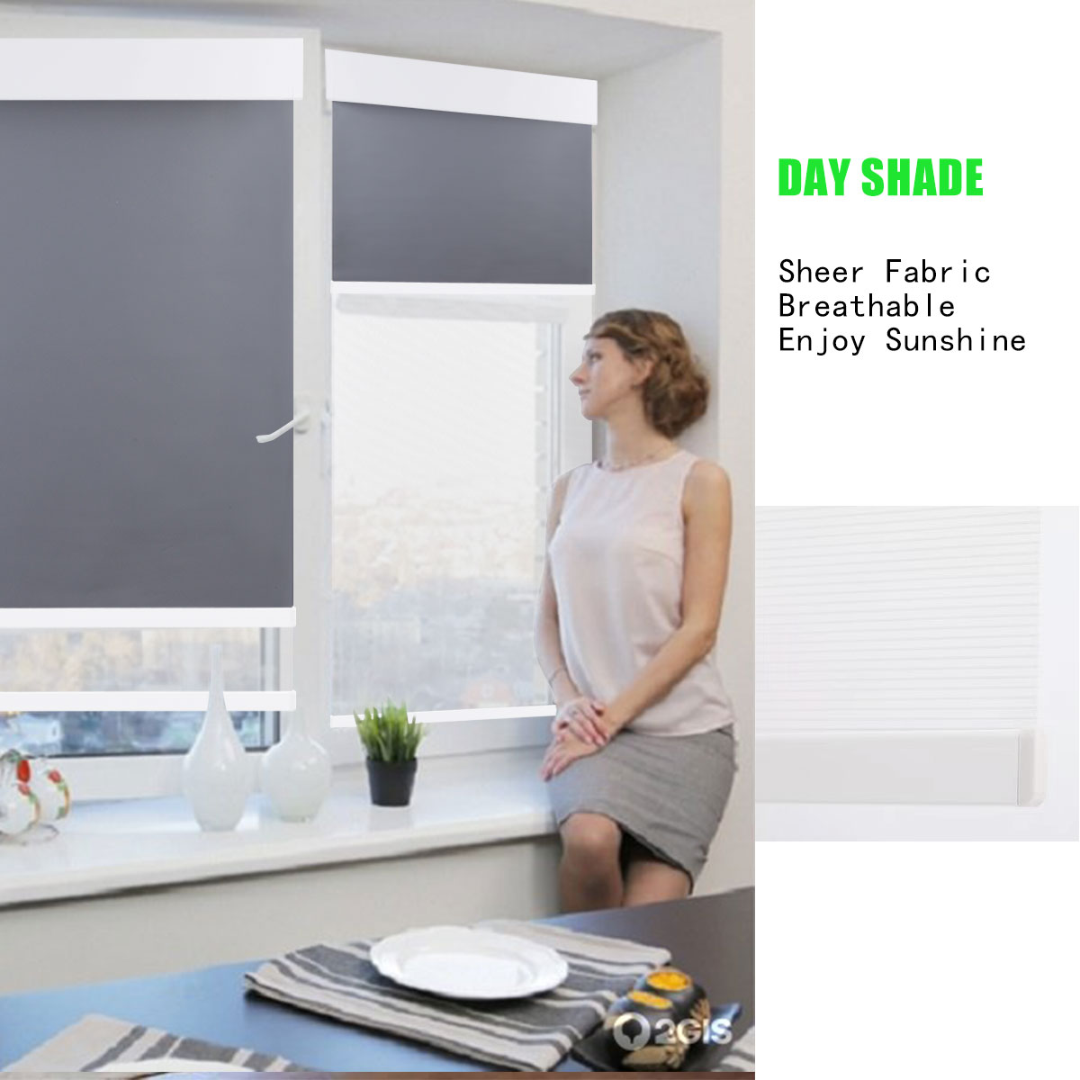 BOLAIEN Motorized Roller Shade - Home Office Google avis et prix