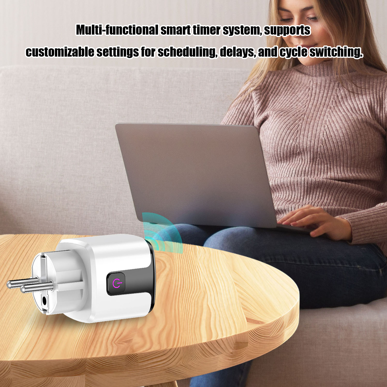 Smart Wi-Fi Outlets Works with - Home Office Google avis et prix
