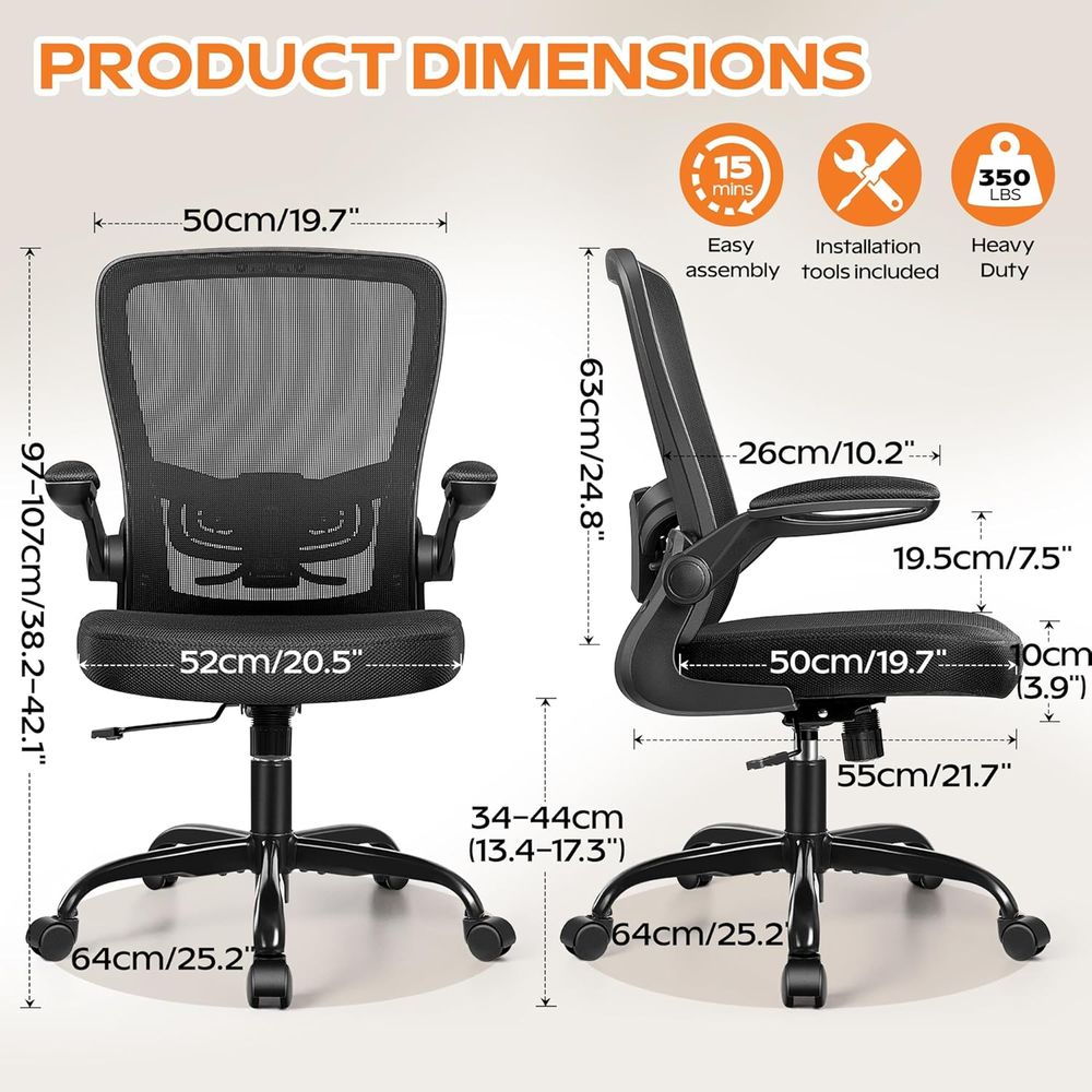 Mesh Desk Chair 2026 - Ergonom - Home Office For avis et prix