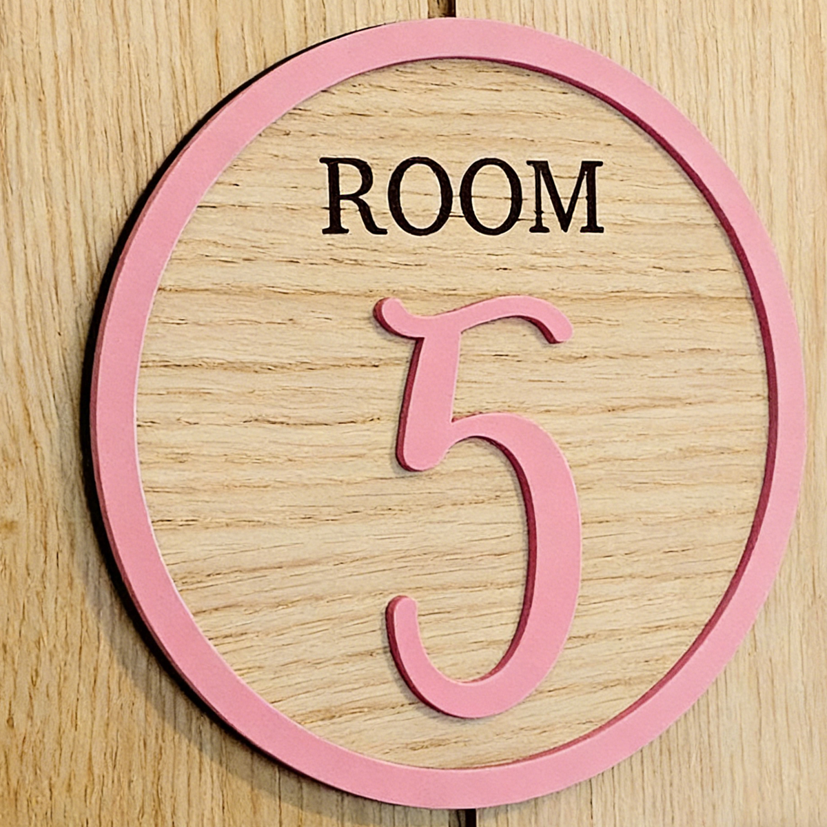 1Pc Cutom Pink Room Number Woo - Home Office Gifts avis et prix