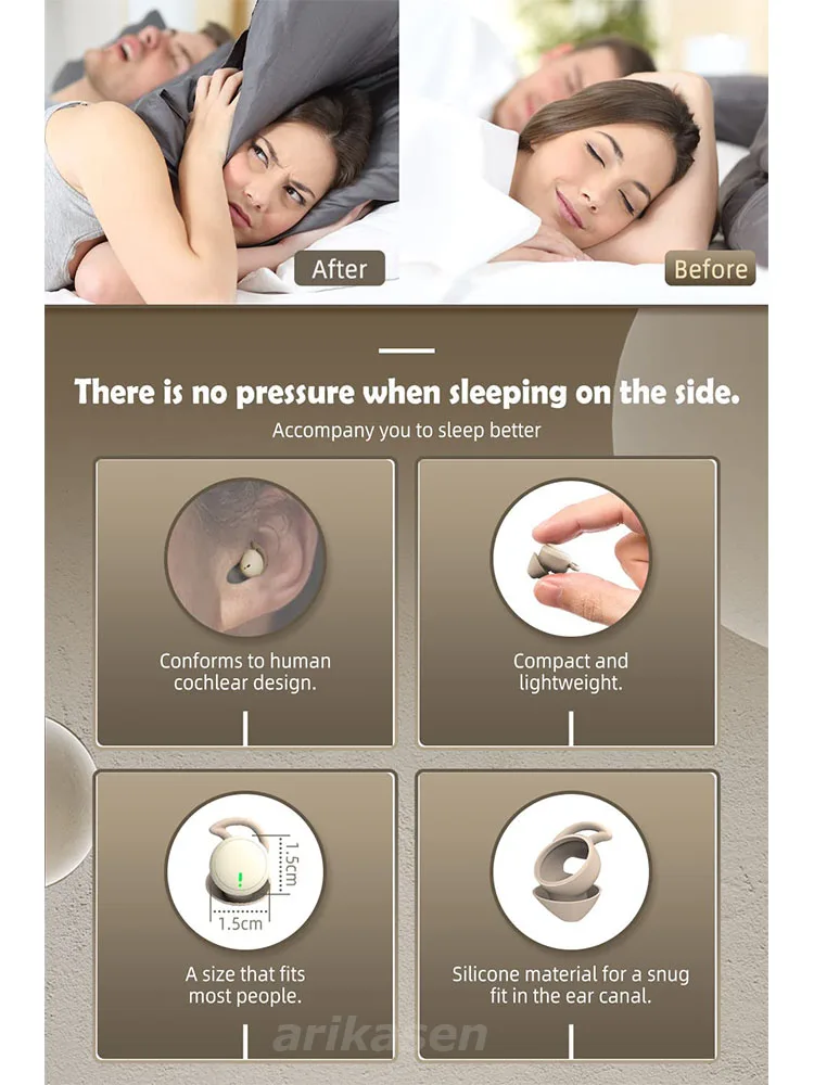 Bluetooth Sleeping Earbuds Min - Home Office Google avis et prix