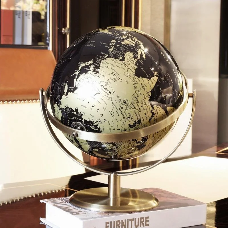 14/20/23cm Black Gold Rotating - Home Office British avis et prix