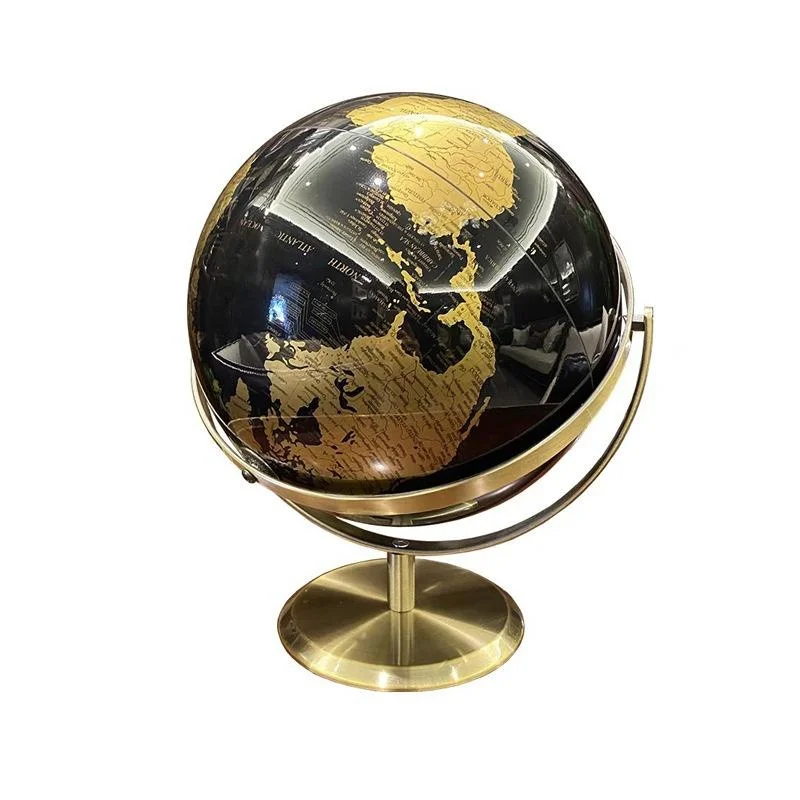 14/20/23cm Black Gold Rotating - Home Office British avis et prix