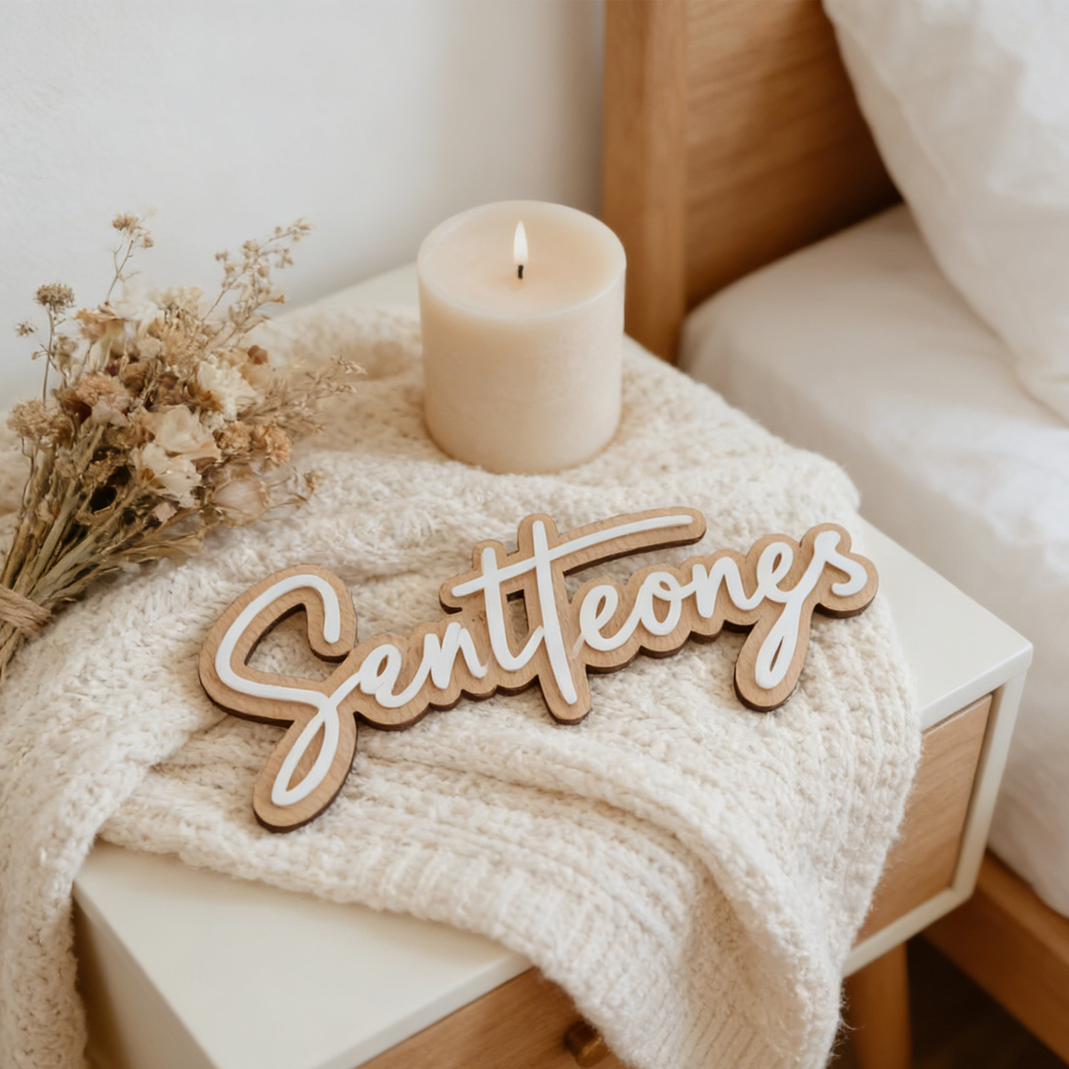 1Pc Custom Name Cute White Woo - Home Office Gifts avis et prix