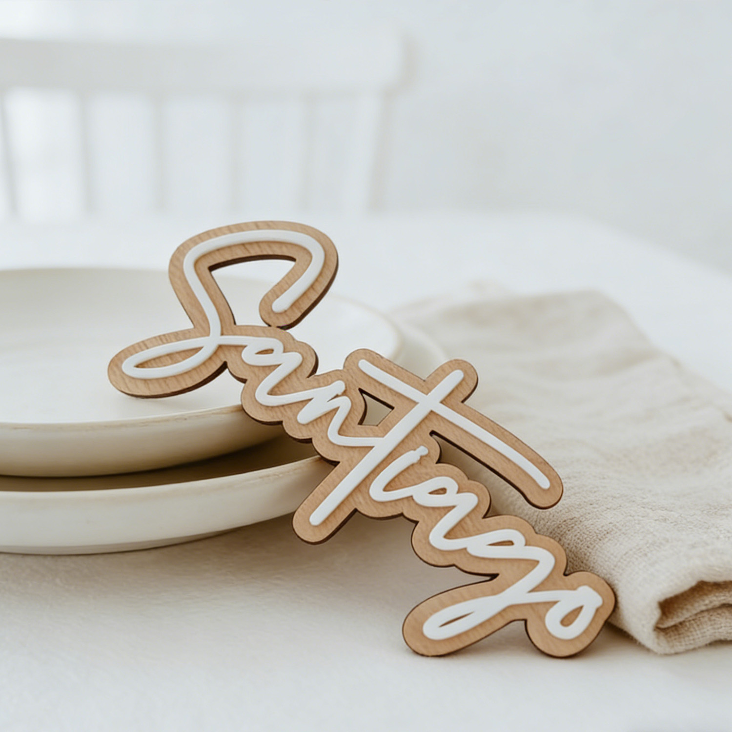 1Pc Custom Name Cute White Woo - Home Office Gifts avis et prix