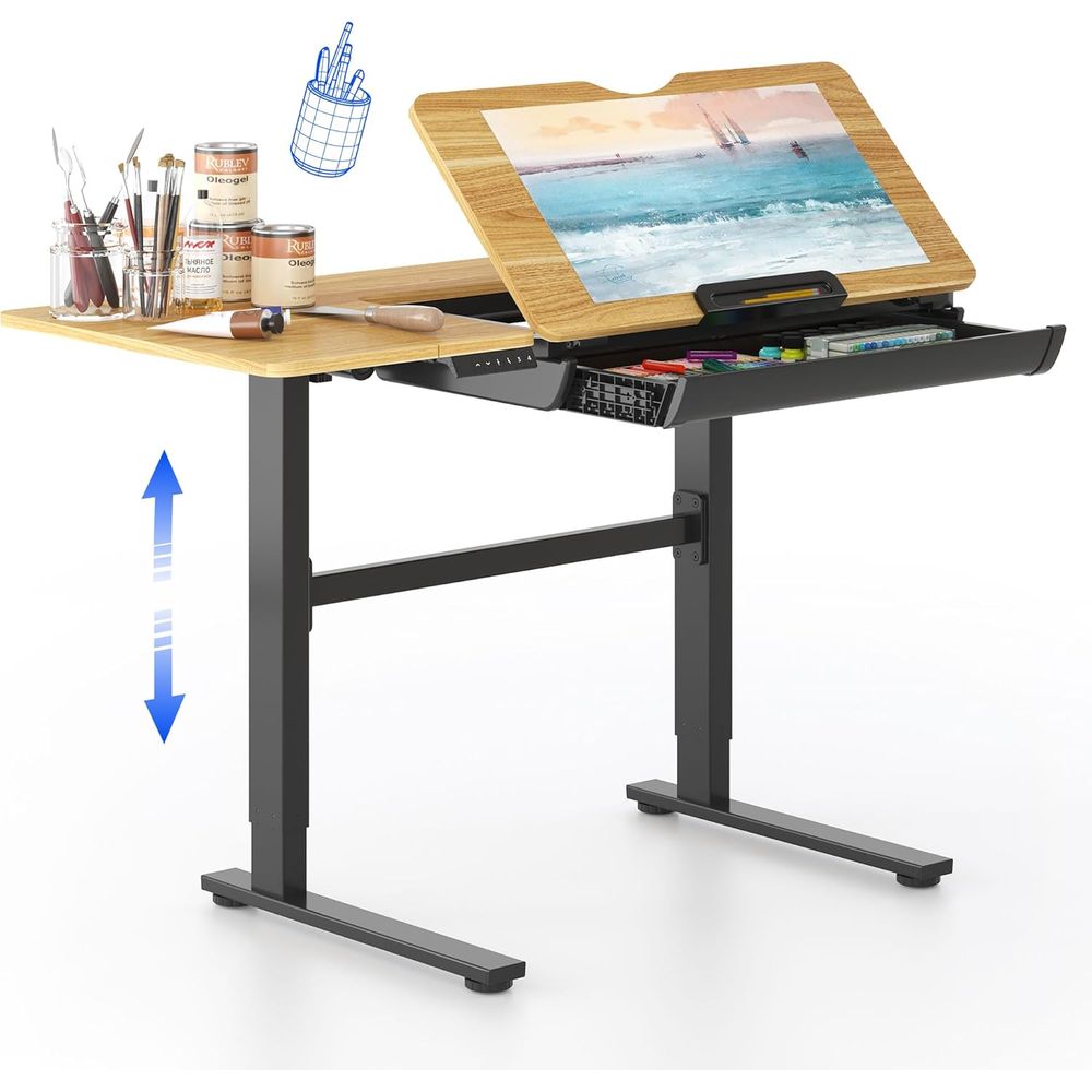 Adjustable Height Electric Sta - Home Office For avis et prix