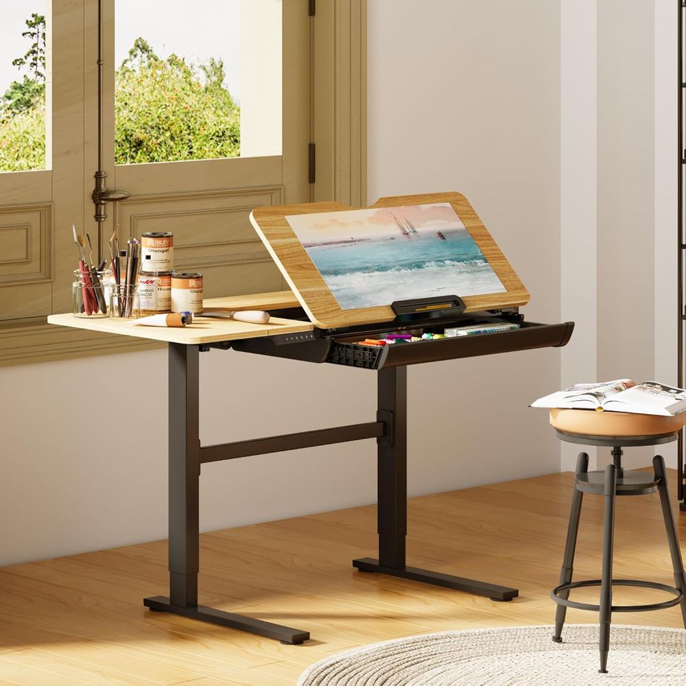 Adjustable Height Electric Sta - Home Office For avis et prix