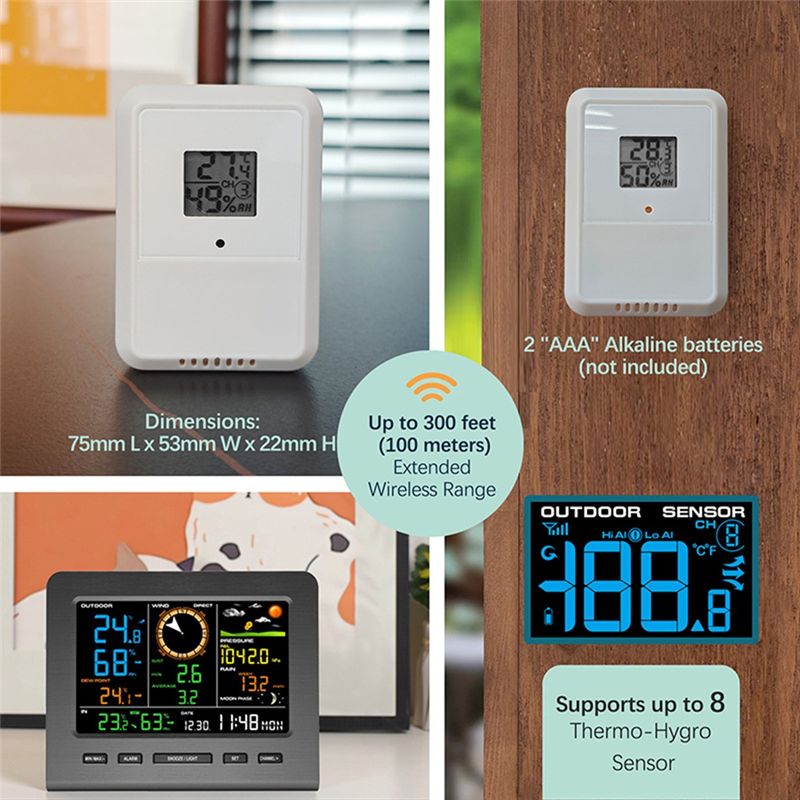 ABJN-Wireless Weather Station  - Home Office Google avis et prix