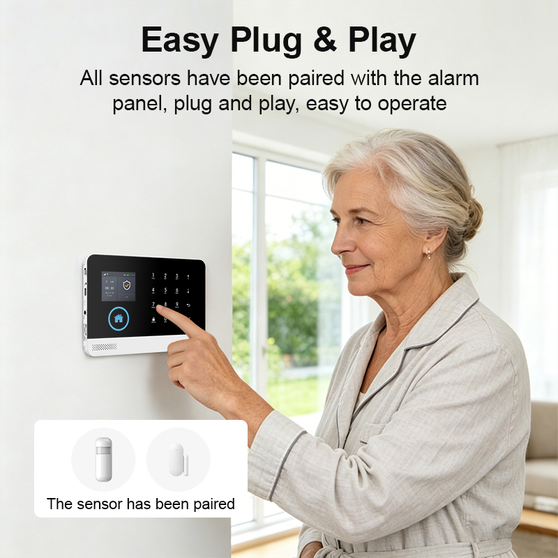 PGST WIFI GSM Smart Home Secur - Home Office Google avis et prix