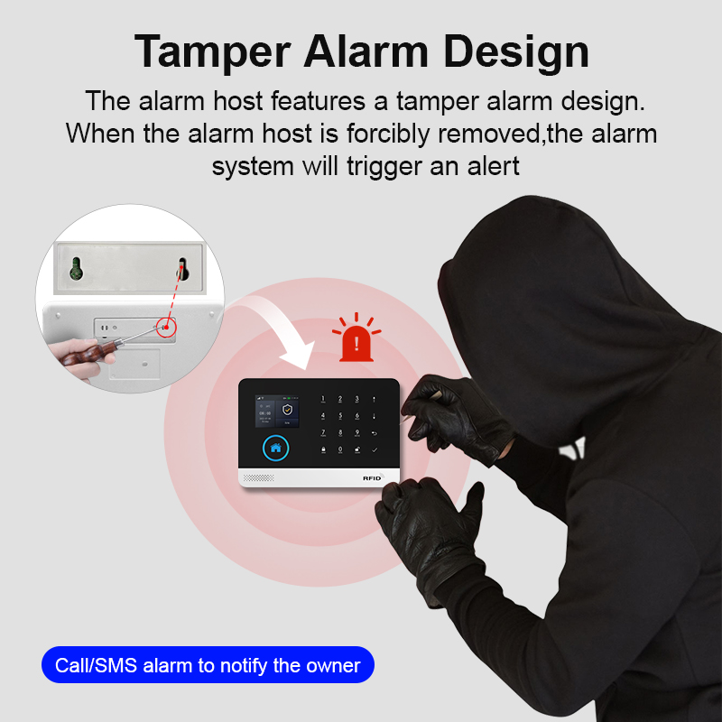 PGST WIFI GSM Smart Home Secur - Home Office Google avis et prix