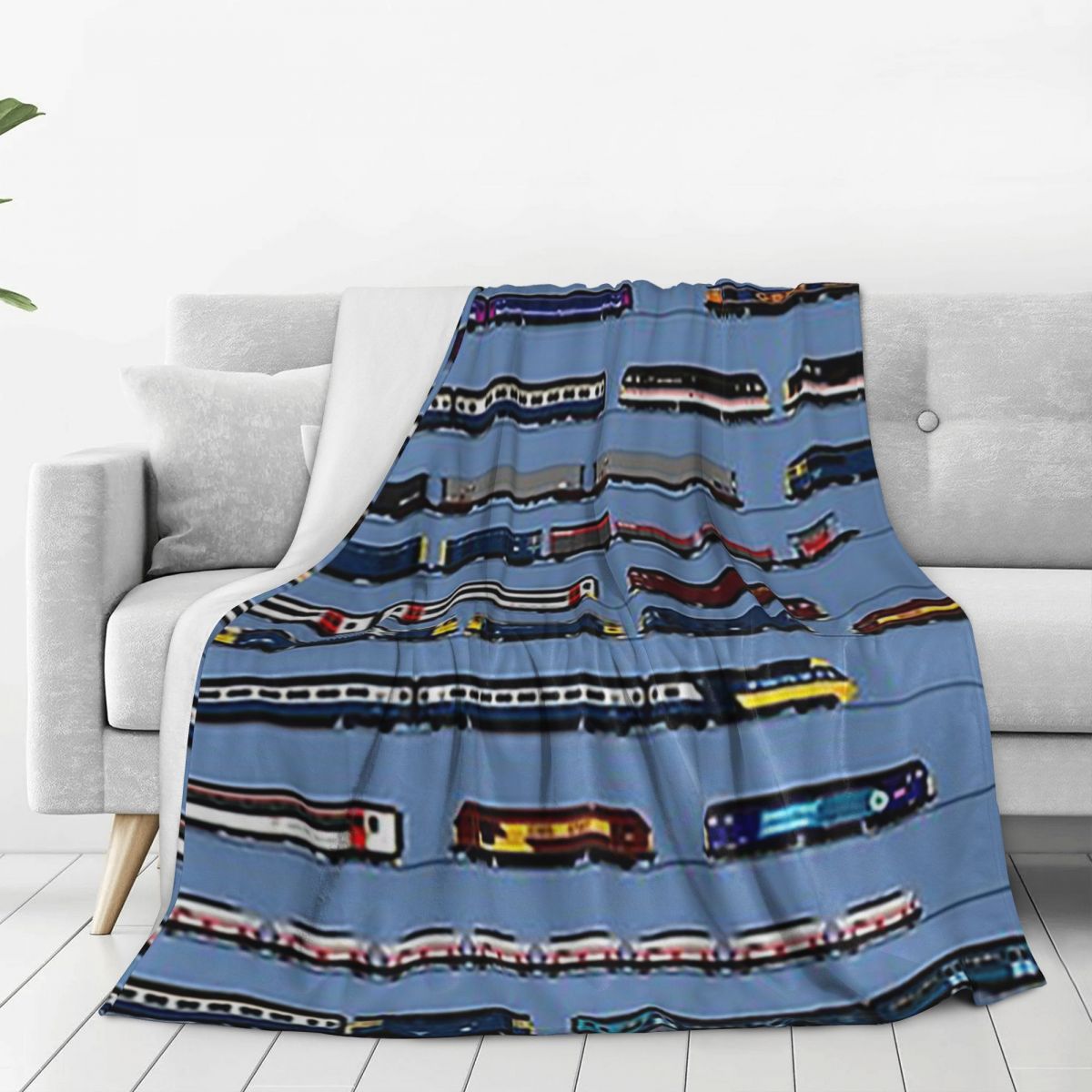 British Trains Blanket Fleece  - Home Office British avis et prix
