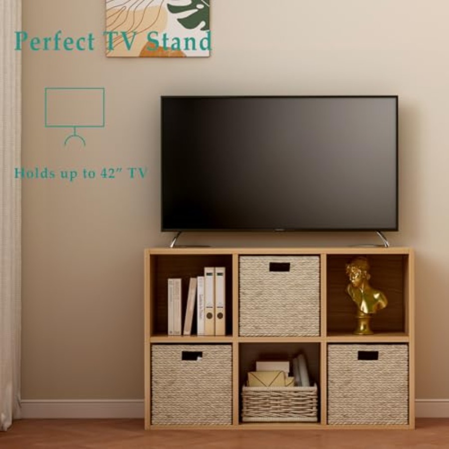 6-Cube Storage Shelf Bookcase  - Home Office For avis et prix