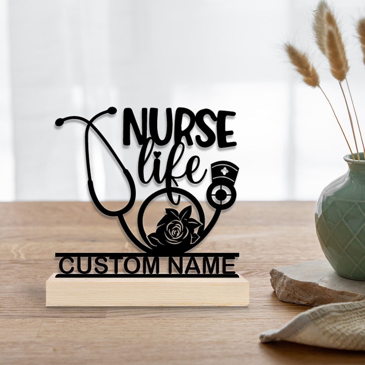 Personalized Nurse Metal Art D - Home Office Gifts avis et prix