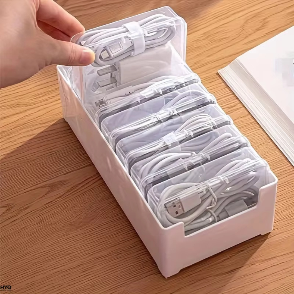 1PC Data Cable Storage Box wit - Home Office Organization avis et prix
