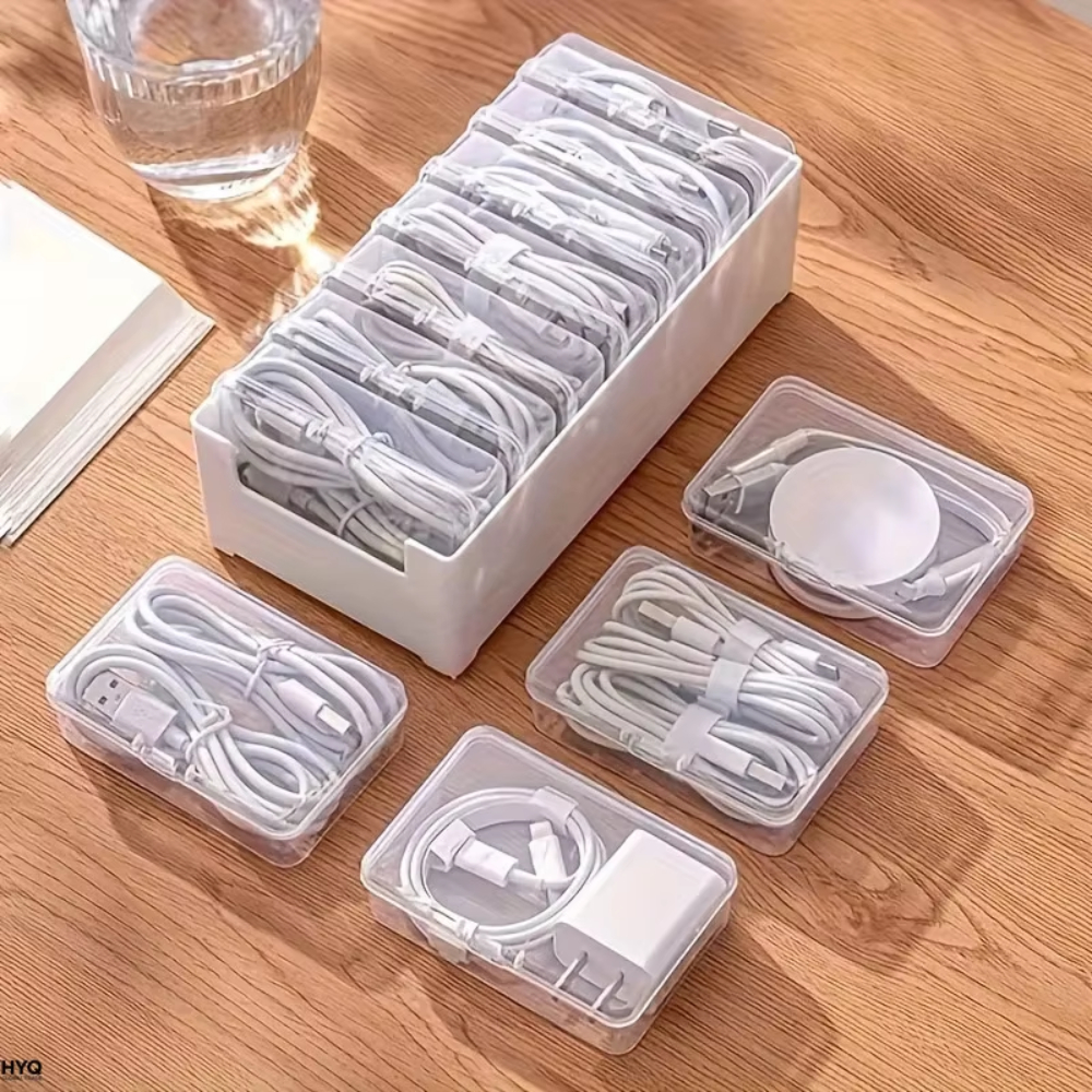1PC Data Cable Storage Box wit - Home Office Organization avis et prix