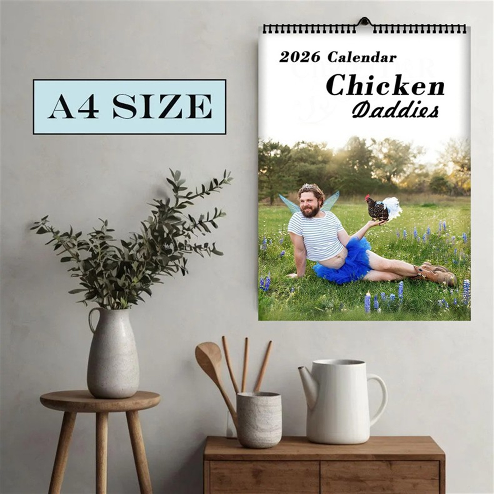 2026 Funny Chicken Daddy Wall  - Home Office Gifts avis et prix