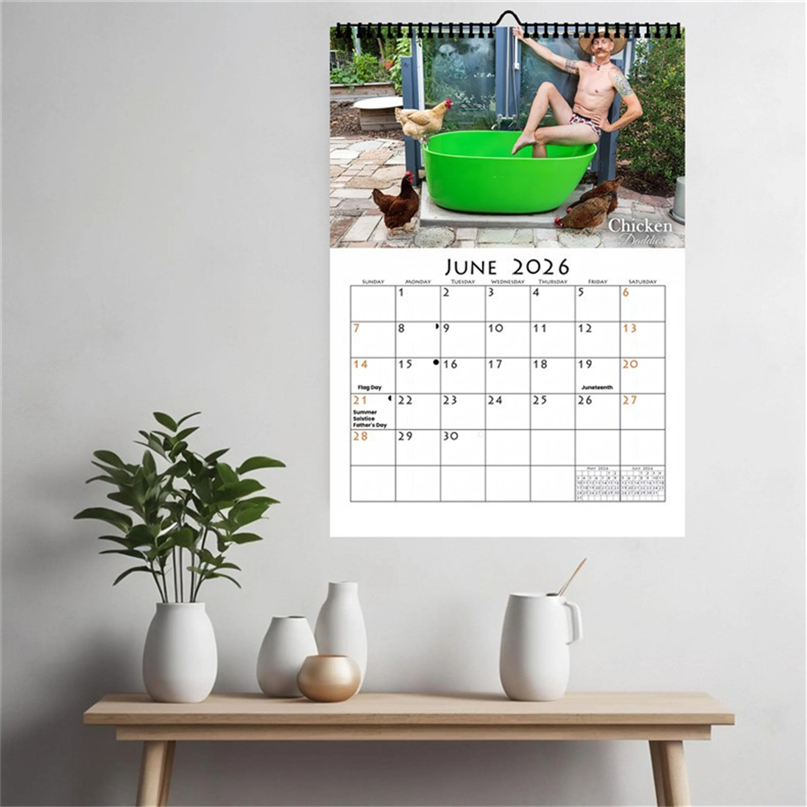 2026 Funny Chicken Daddy Wall  - Home Office Gifts avis et prix