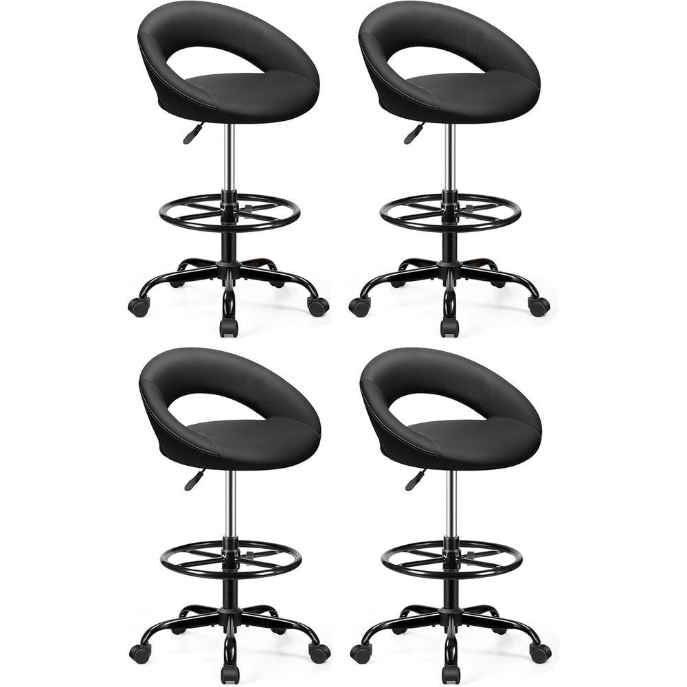 Adjustable Swivel Bar Stools w - Home Office For avis et prix