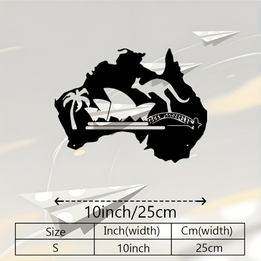 Australia Continent Kangaroo M - Home Office Australia avis et prix