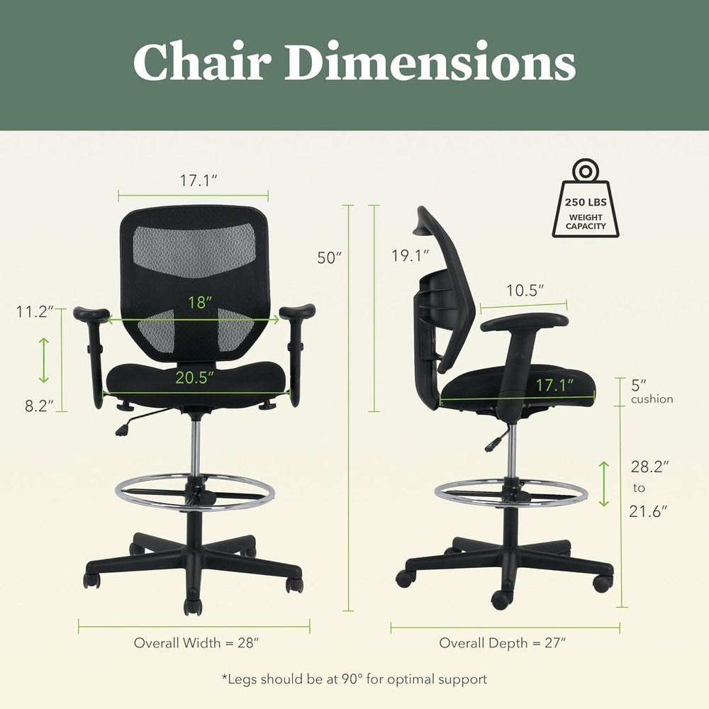 Ergonomic Mesh Standing Office - Home Office For avis et prix