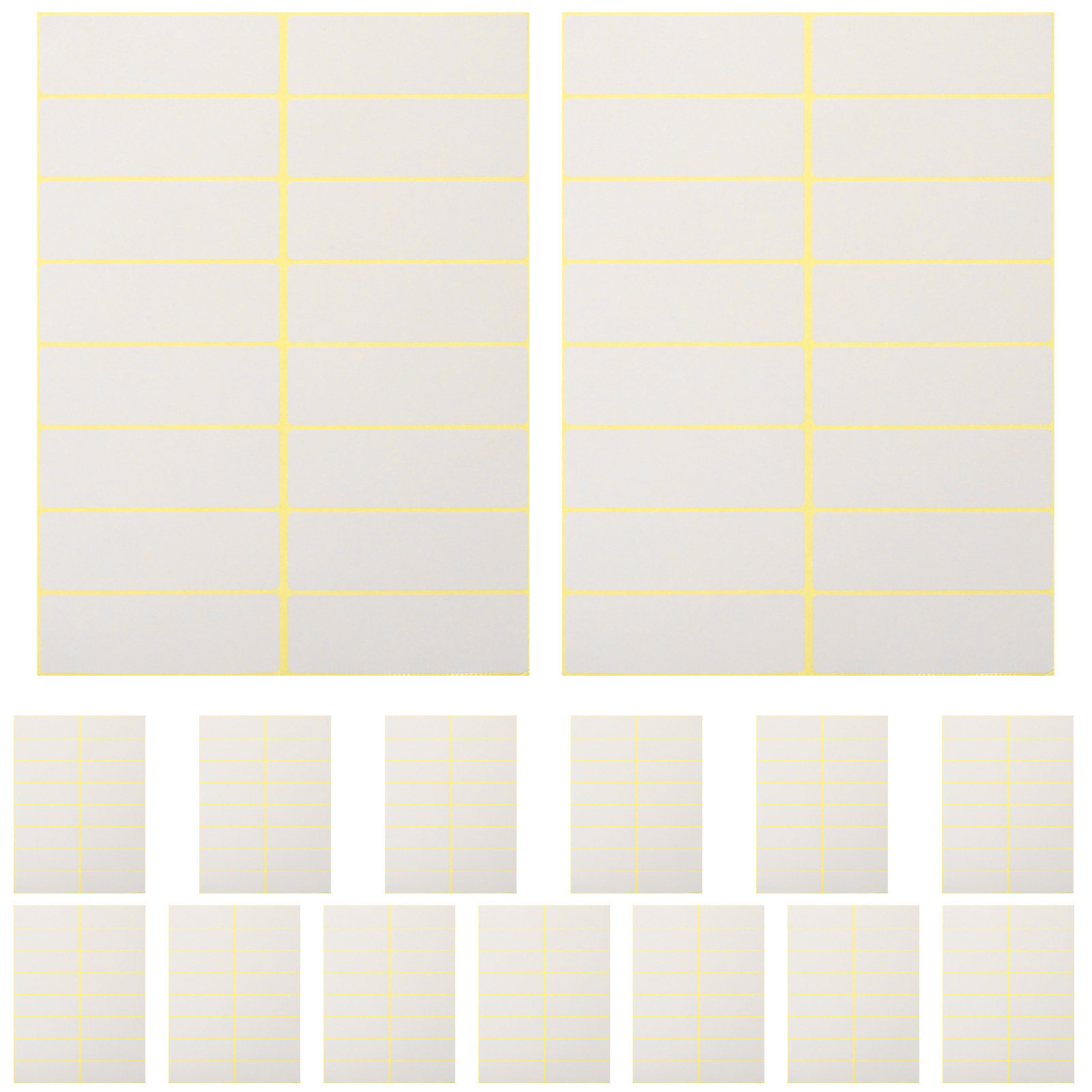 15 Sheets White Price Stickers - Home Office Organization avis et prix