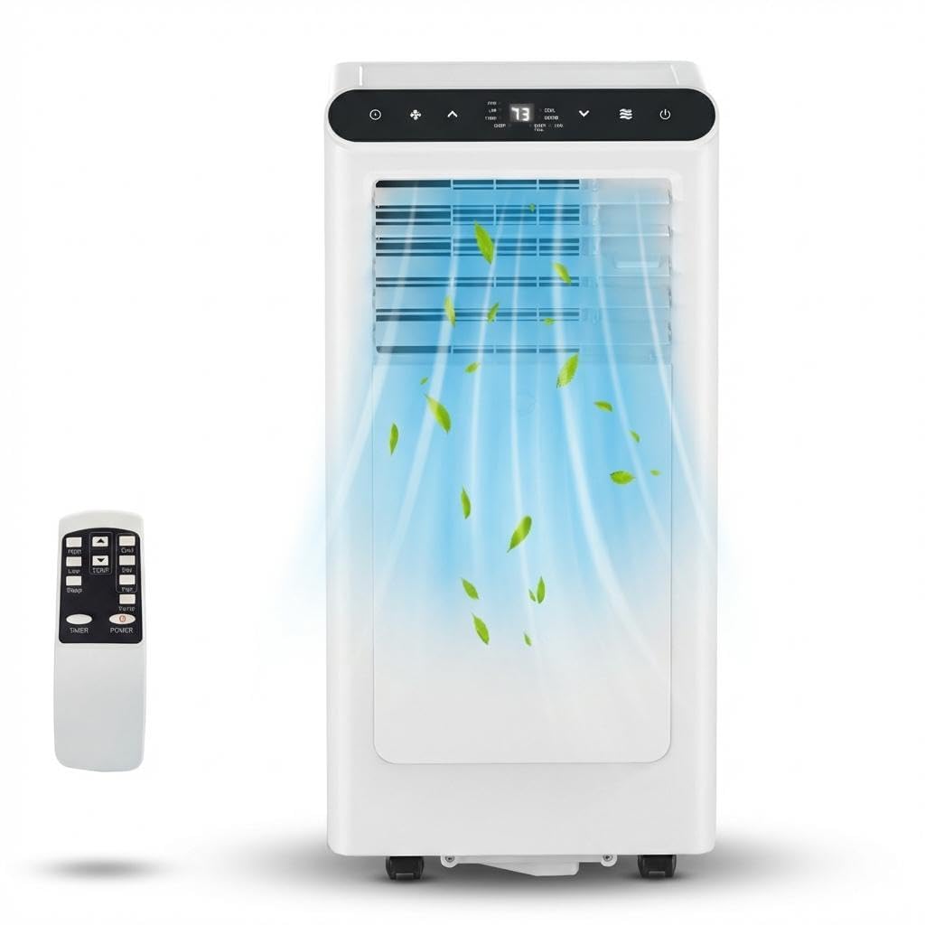 8000 BTU Portable Air Conditio - Home Office British avis et prix