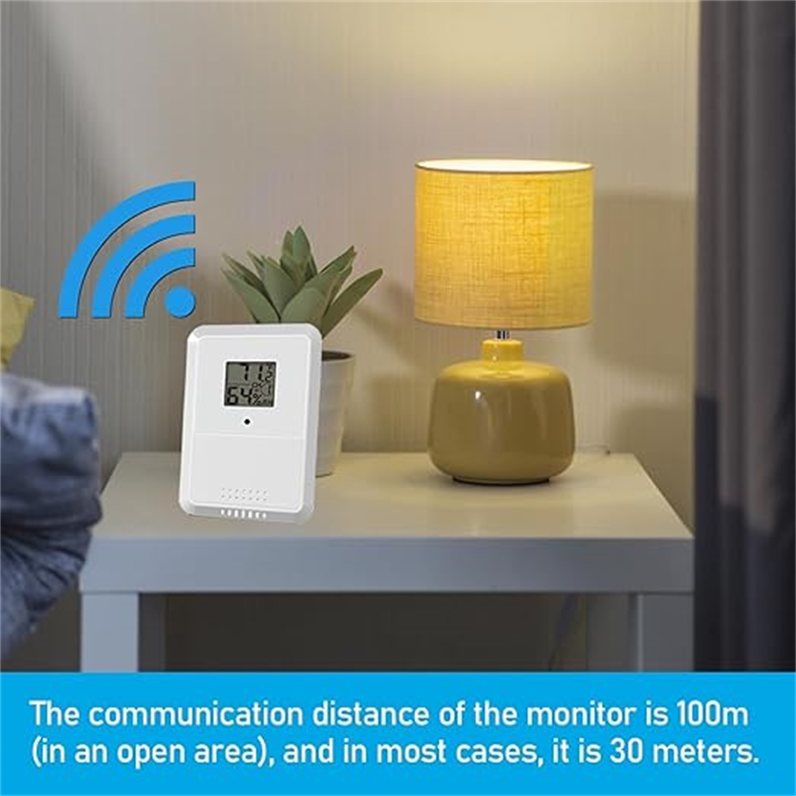 Wireless Thermometer Hygromete - Home Office Google avis et prix