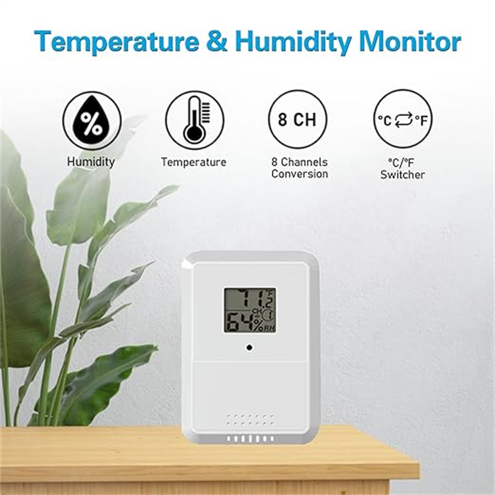 Wireless Thermometer Hygromete - Home Office Google avis et prix