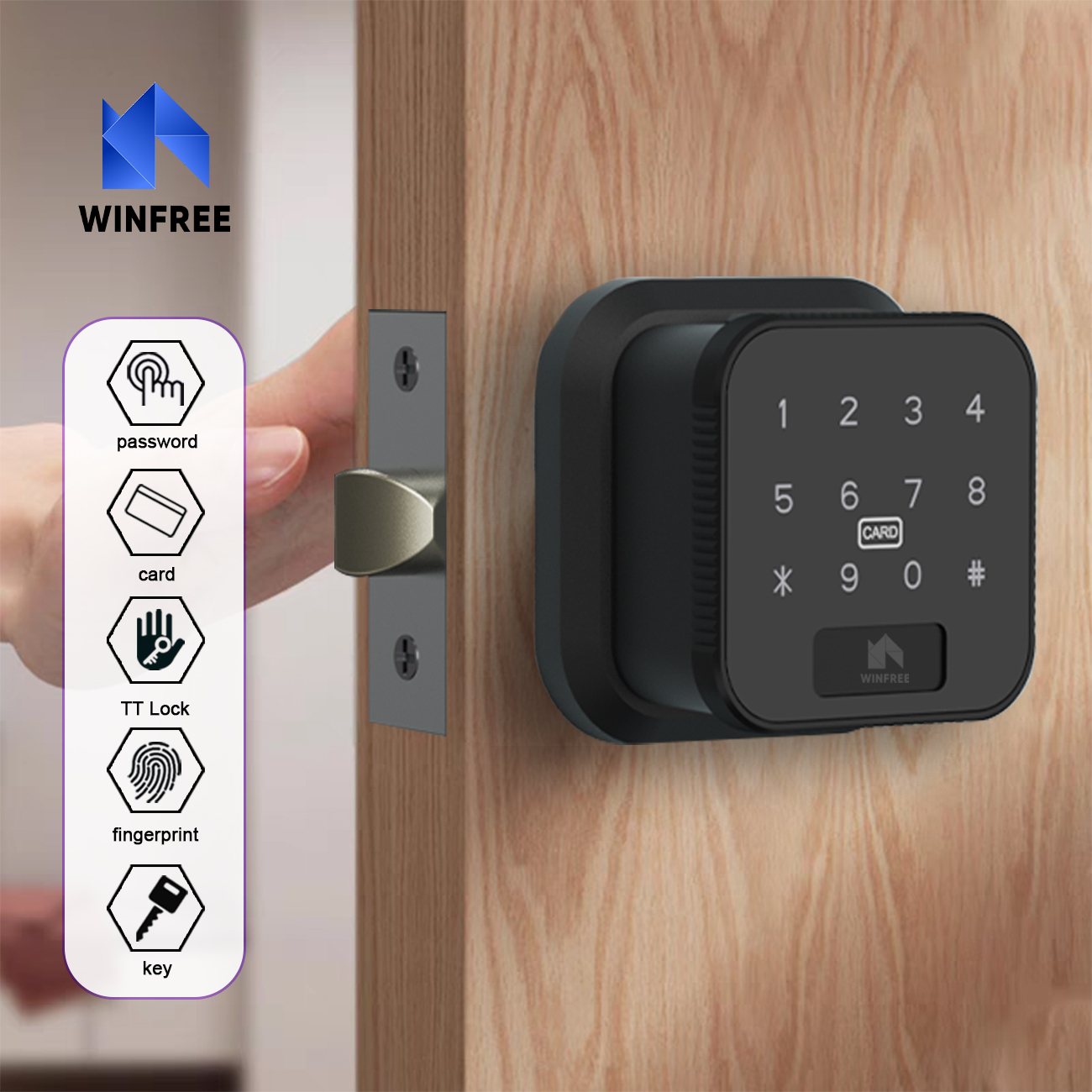 WINFREE Smart Lock Fingerprint - Home Office Google avis et prix