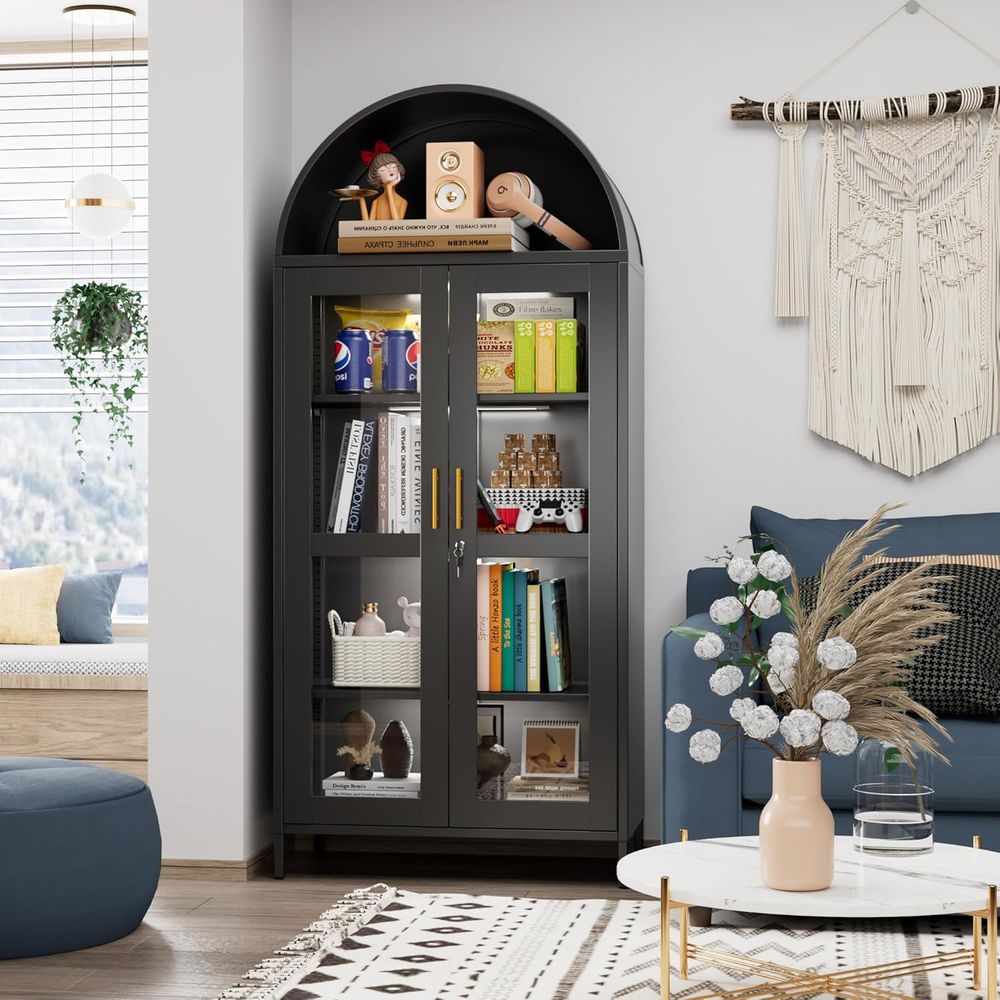 78.74 Tall Metal Arched Cabine - Home Office For avis et prix