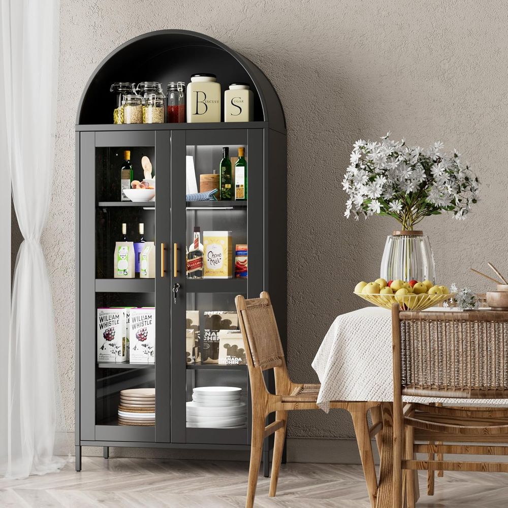78.74 Tall Metal Arched Cabine - Home Office For avis et prix