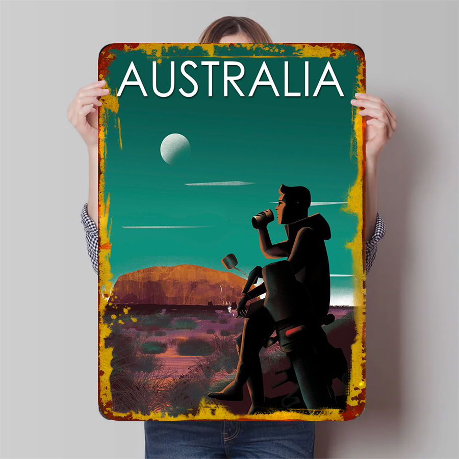 Australia Landscape Rustic Met - Home Office Australia avis et prix