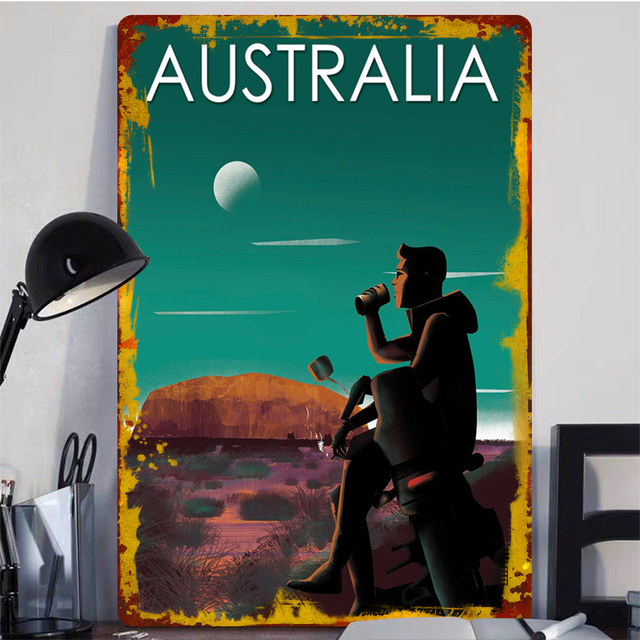 Australia Landscape Rustic Met - Home Office Australia avis et prix