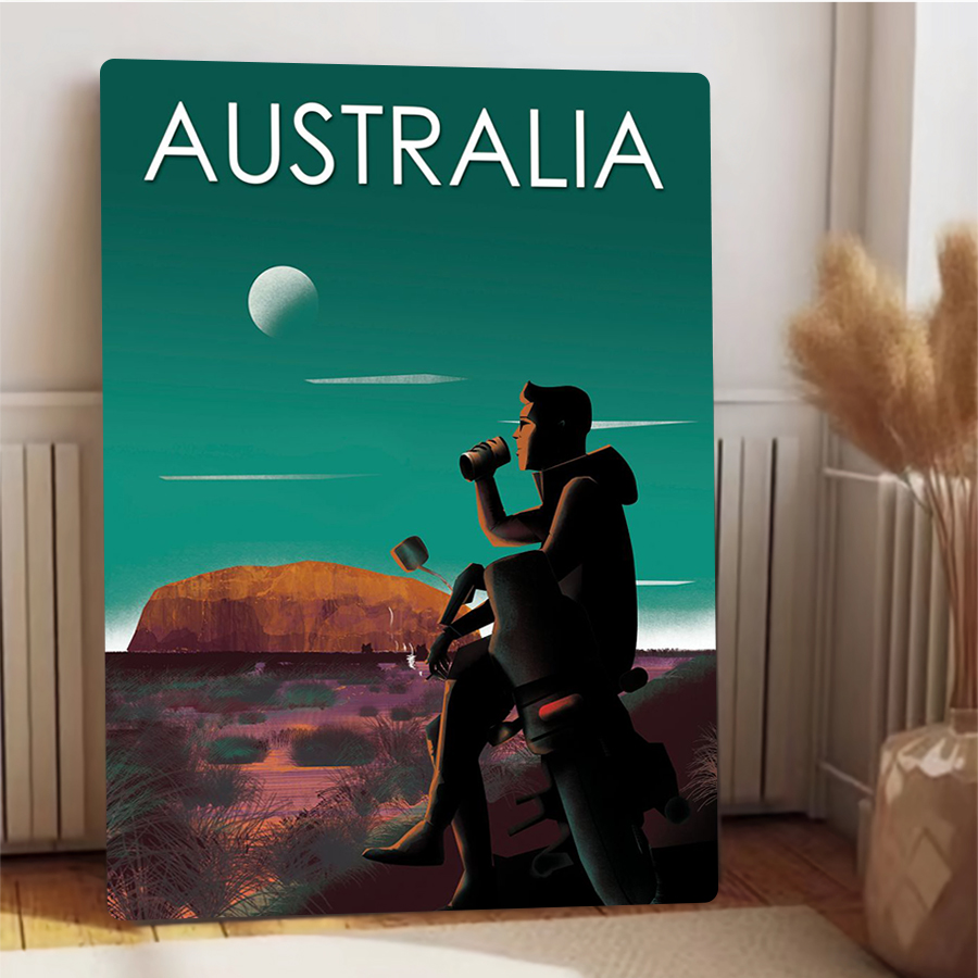 Australia Landscape Rustic Met - Home Office Australia avis et prix