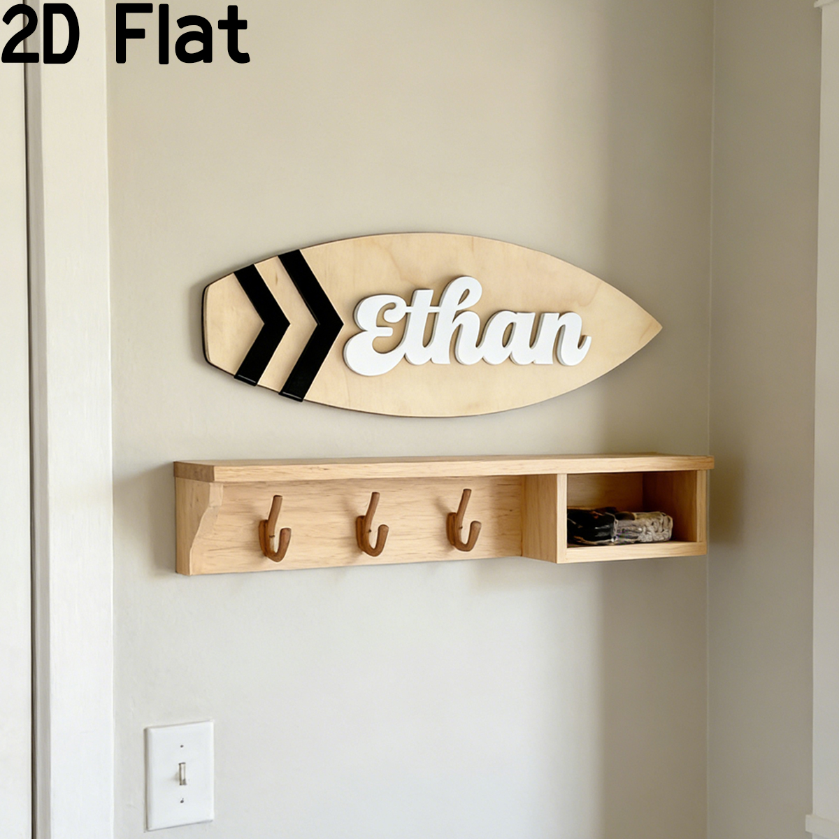 1Pc Custom Surfboard Wooden Ac - Home Office Gifts avis et prix