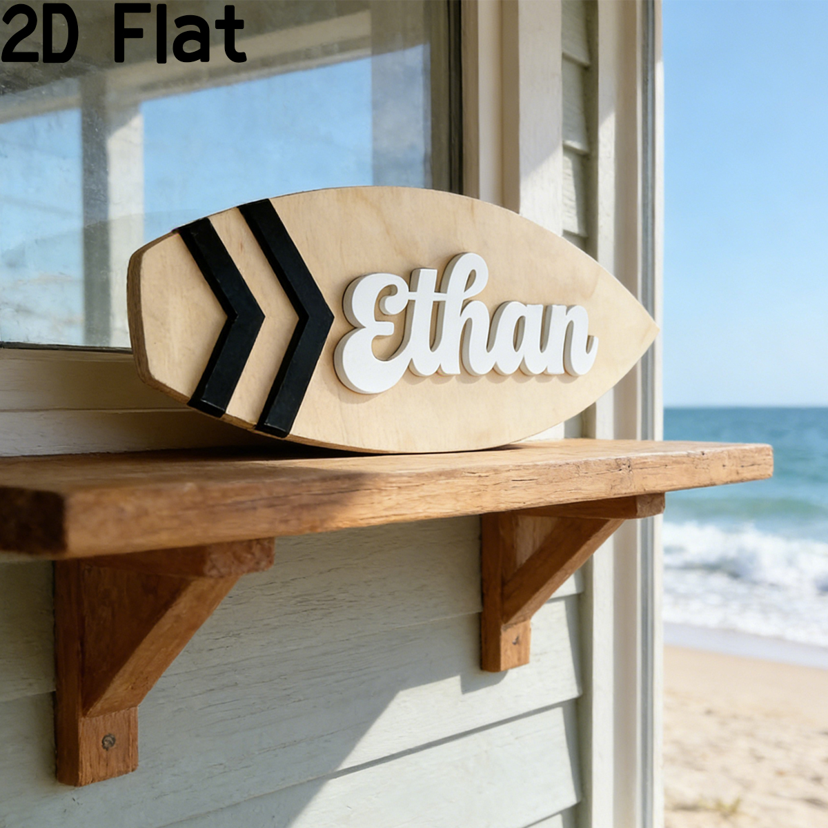 1Pc Custom Surfboard Wooden Ac - Home Office Gifts avis et prix