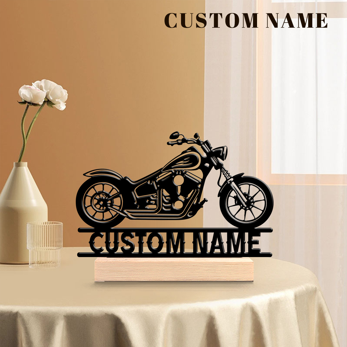 1Pc Csutom Name Road Motorbike - Home Office Gifts avis et prix