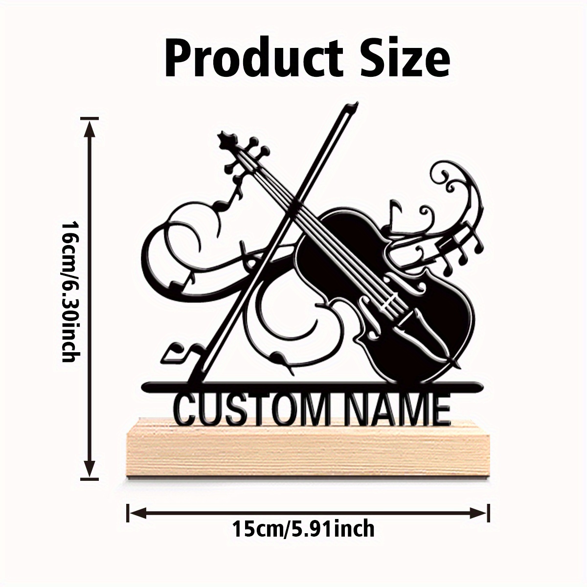 Personalized Violin Cello Meta - Home Office Gifts avis et prix