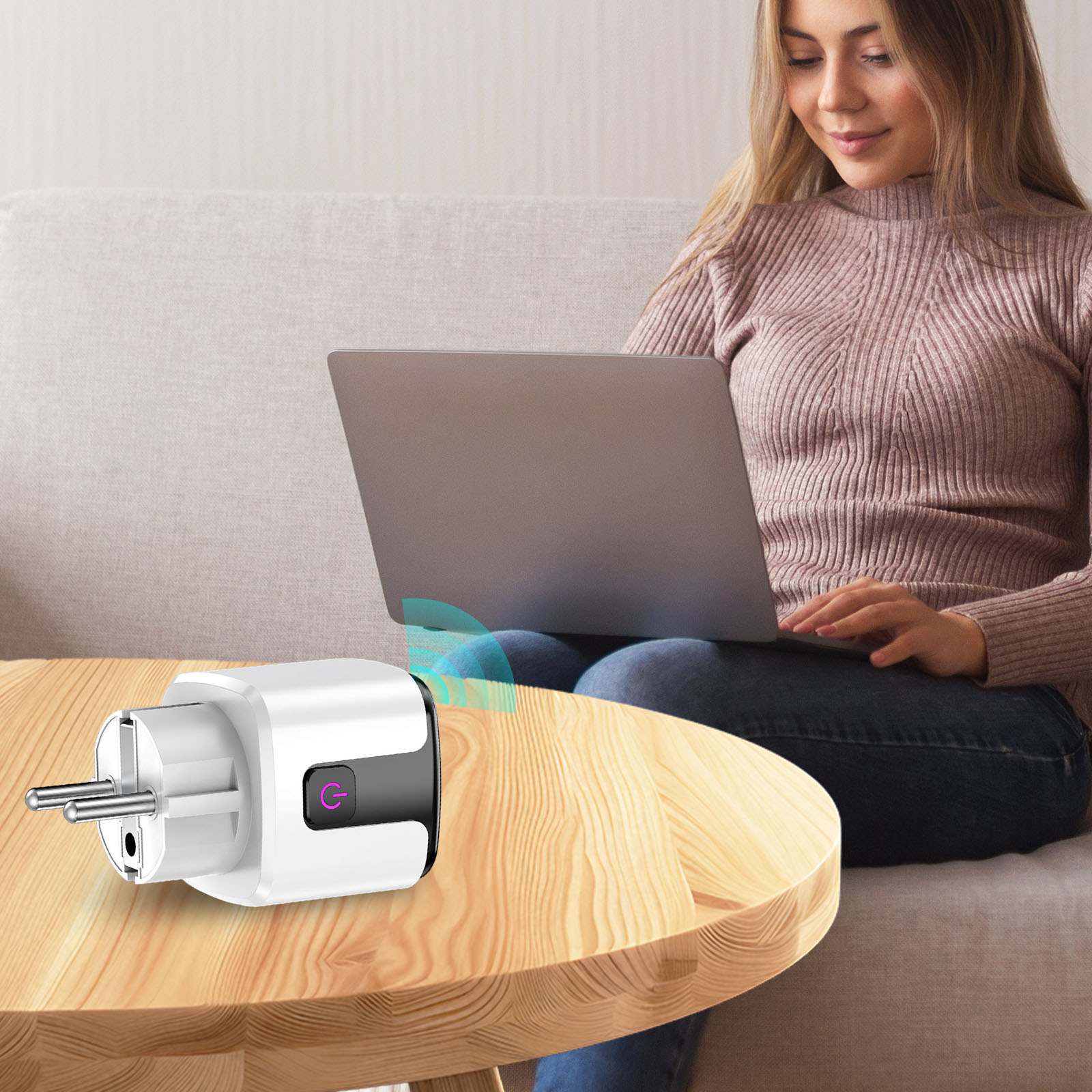 Wi-Fi & BT Smart Outlet Works  - Home Office Google avis et prix